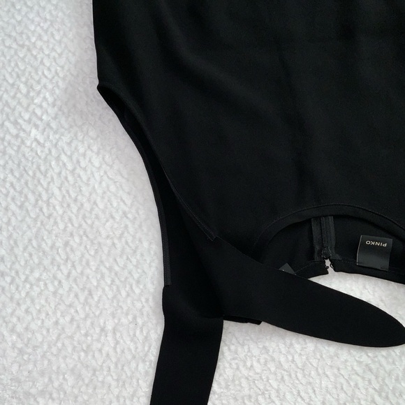 Pinko black tie top - Picture 9 of 12
